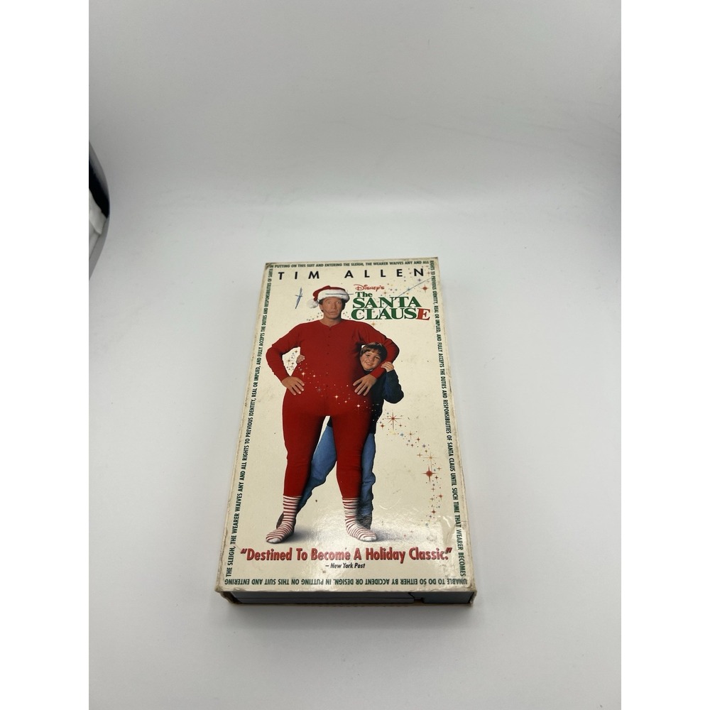 Disney's The Santa Clause VHS 1998 Video Tape‎ Tim Allen Claus Christmas Movie